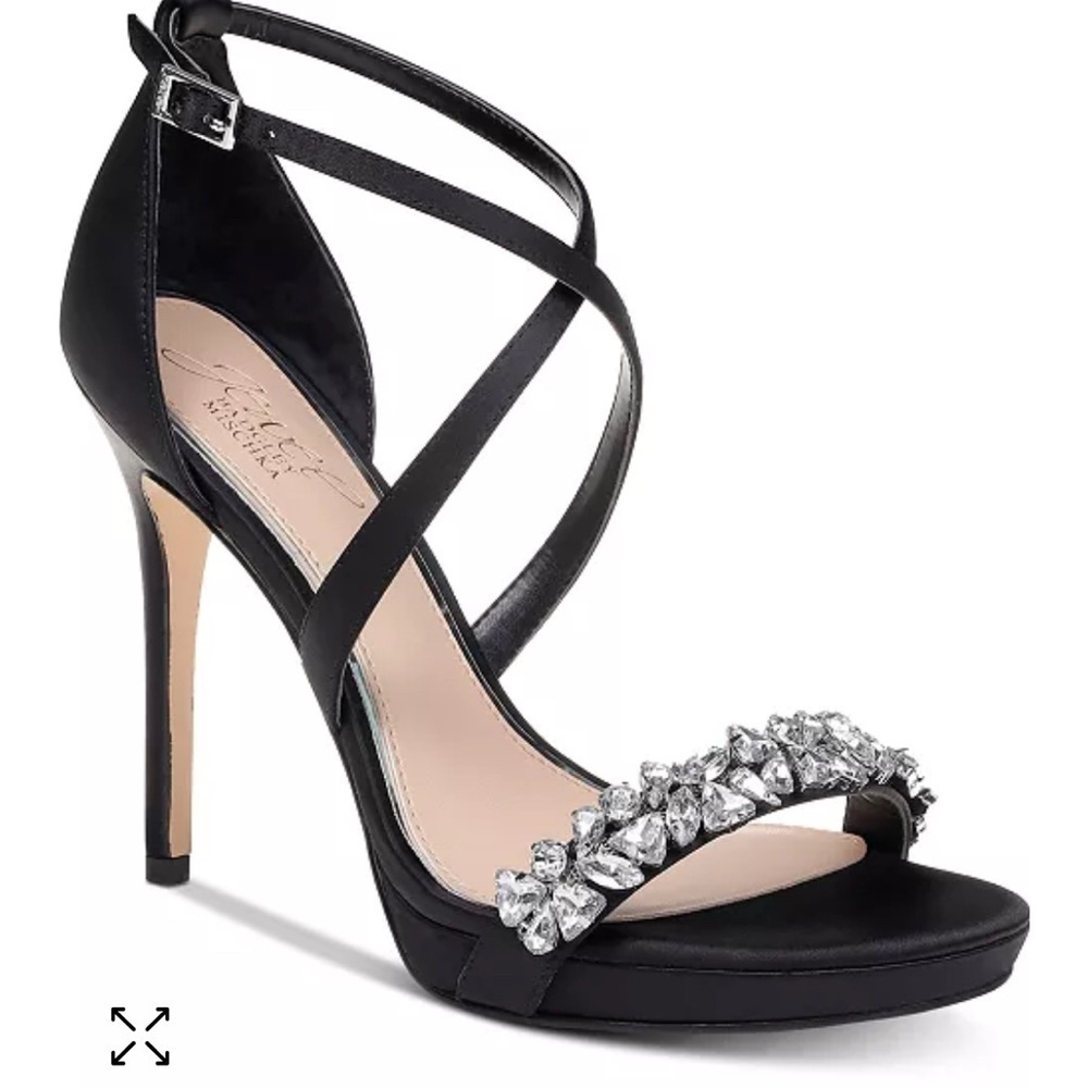Badgley Mischka JEWEL HEELS SIZE 6.5